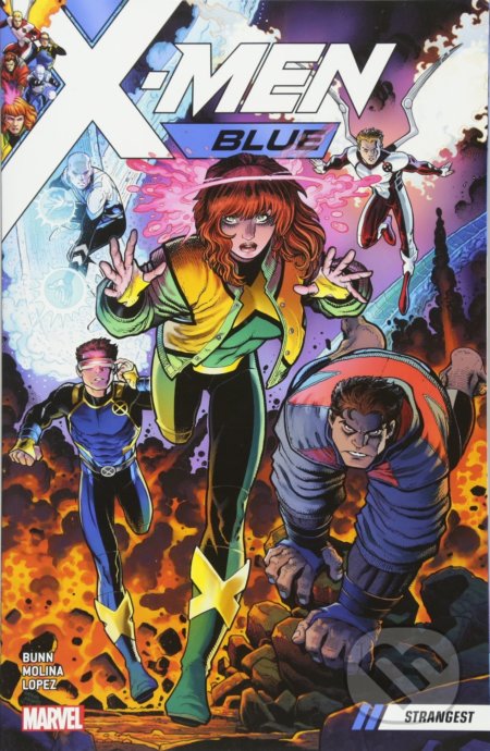 X-men: Blue 1 (Strangest) - Cullen Bunn, Jorge Molina (ilustrácie), Julian Lopez (ilustrácie) - kniha z kategorie Komiksy