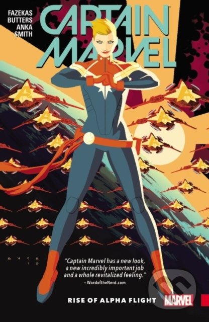 Captain Marvel 1 - Tara Butters, Michele Fazekas, Kris Anka (ilustrácie), Marvel, 2016