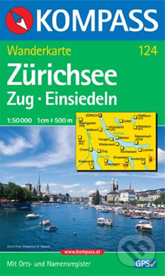 Zürichsee 124 / 1:50T NKOM, Kompass, 2013