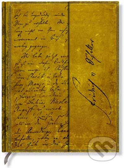 Paperblanks - Schiller, Letter to Goethe - ULTRA - linajkový, Paperblanks