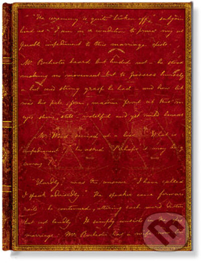 Paperblanks - Brontë, Jane Eyre Classic - ULTRA - linajkový, Paperblanks