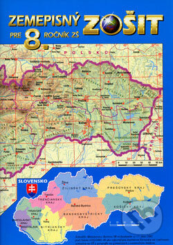 Zemepisný zošit pre 8. ročník ZŠ, Mapa Slovakia, 2009