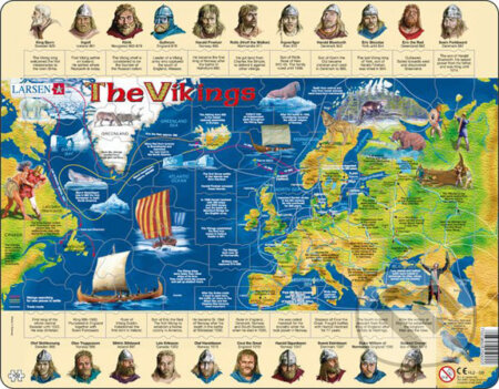 Vikingovia HL2 - puzzle z kategorie Naučné puzzle