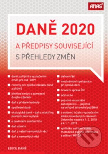 Daně 2020 a předpisy související s přehledy změn - kniha z kategorie Daně