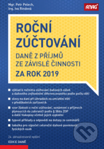 Roční zúčtování daně z příjmů ze závislé činnosti za rok 2019 - kniha z kategorie Daně