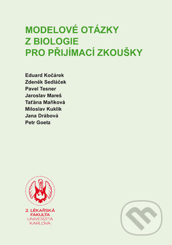 Modelové otázky z biologie pro přijímací zkoušky, Karolinum, 2019