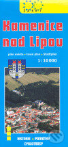 Kamenice nad Lipou, plán města 1:10 000, Žaket, 2007
