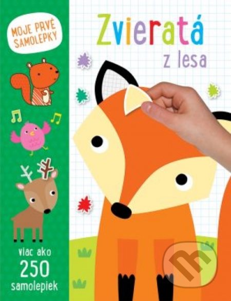 Zvieratá z lesa moje prvé samolepky - kniha z kategorie Kreslení