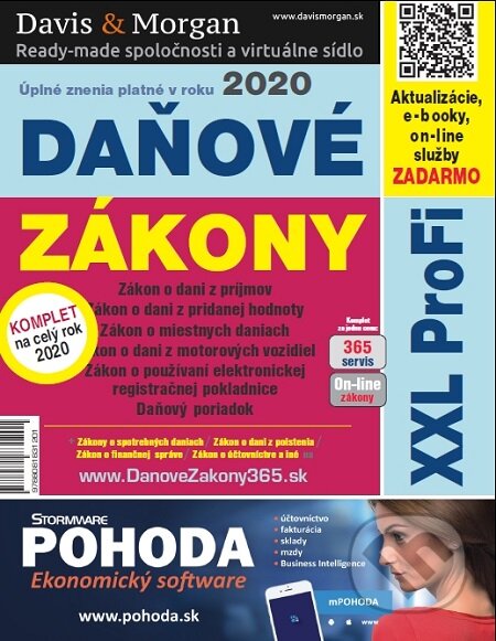 E-kniha: Daňové zákony 2020 SR XXL ProFi (DonauMedia)