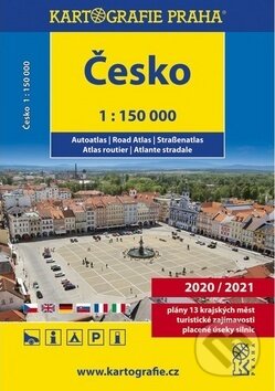 Česko autoatlas 1 : 150 000, Kartografie Praha, 2019