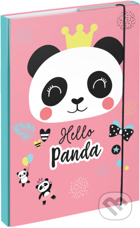 Desky na školní sešity Baagl Panda &quot;Hello panda&quot;, Presco Group, 2020