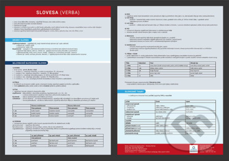 Slovesa (Přehledová tabulka učiva) - Veronika Štroblová - kniha z kategorie 1. stupeň