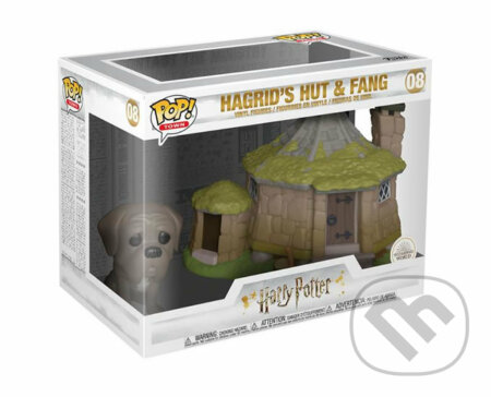 Funko POP Town: Harry Potter S8 - Hagrid´s Hut w/ Fang, Funko, 2020