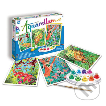 Aquarellum Kniha džungle - 