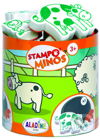 Razítka s příběhem StampoMinos - Domácí zvířátka