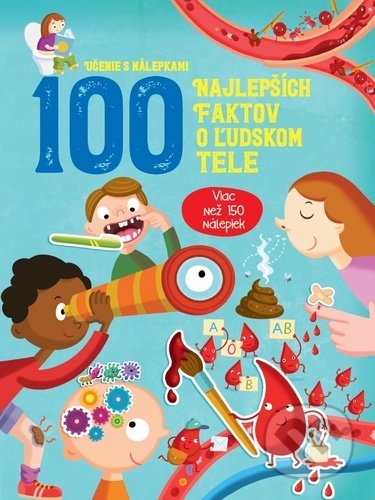 100 najlepších faktov o ľudskom tele - kniha z kategorie Encyklopedie