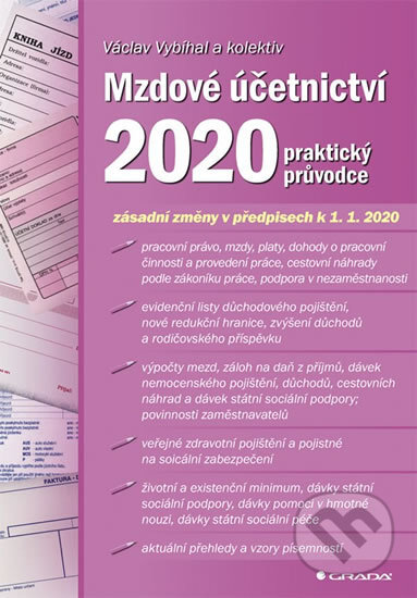 Mzdové účetnictví 2020 - Václav Vybíhal, Grada, 2020