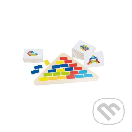 Logická hra s predlohami: Trojuholník - hra z kategorie Vzdělávací hry