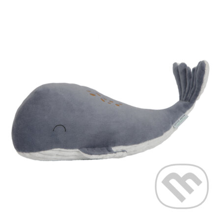 Veľká plyšová veľryba ocean blue, Little Dutch, 2020