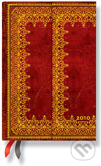 Paperblanks - Diár 2010 (týždenný, horizontal) - Foiled - MINI, Paperblanks
