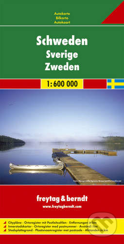 Schweden 1:600 000, freytag&berndt, 2013