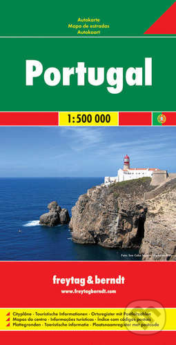 Portugal 1:500 000, freytag&berndt, 2011