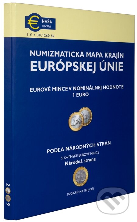 Numizmatická mapa krajín Európskej únie - Štefan Draxler, euro PRINT HALL, 2009