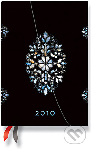 Paperblanks - Diár 2010 (týždenný, horizontal) - Mirror Jewel - MINI, Paperblanks