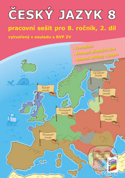 Český jazyk 8 - 2. díl (Pracovní sešit) - kniha z kategorie 2. stupeň