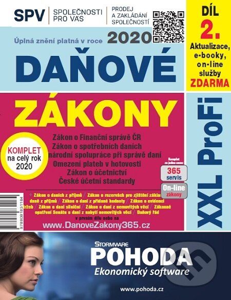 E-kniha: Daňové zákony 2020 ČR XXL ProFi (díl druhý) (Autorský kolektív)