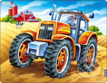 Traktor US4 - puzzle z kategorie Naučné puzzle