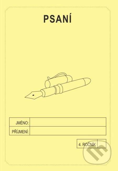 Psaní 4. ročník - školní sešit - Jitka Rubínová