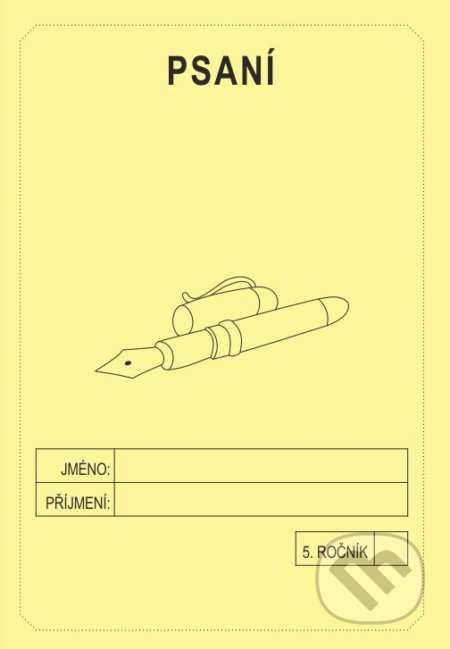 Psaní 5. ročník - školní sešit - Jitka Rubínová - kniha z kategorie 1. stupeň