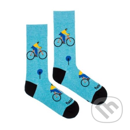 Ponožky Cyklista v meste M (Unisex veľkosť M (veľkosť 39-42))