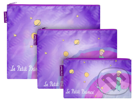 Set 3 taštiček Le Petit Prince (Malý Princ), Presco Group, 2020