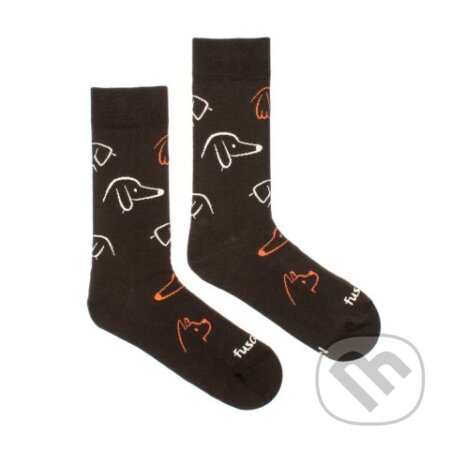 Ponožky Pozor pes S (Unisex veľkosť S (veľkosť 35-38))
