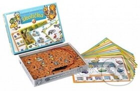 Školička 3 - společenská hra na baterie v krabici - hra z kategorie Vzdělávací hry