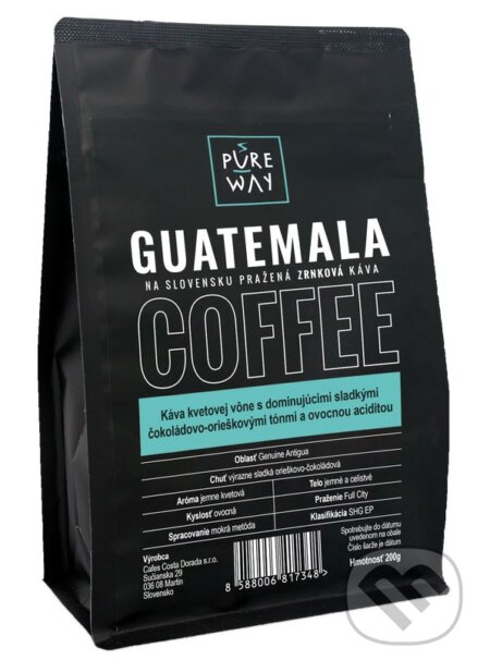 Guatemala (Odrodová zrnková káva 200g)