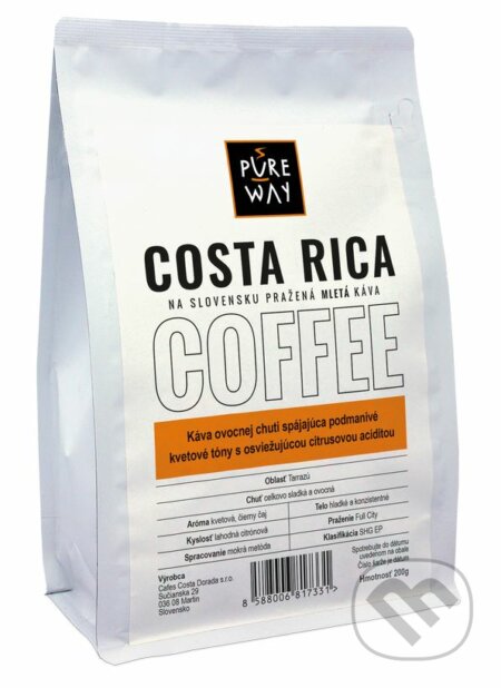Costa Rica (Odrodová mletá káva 200g)