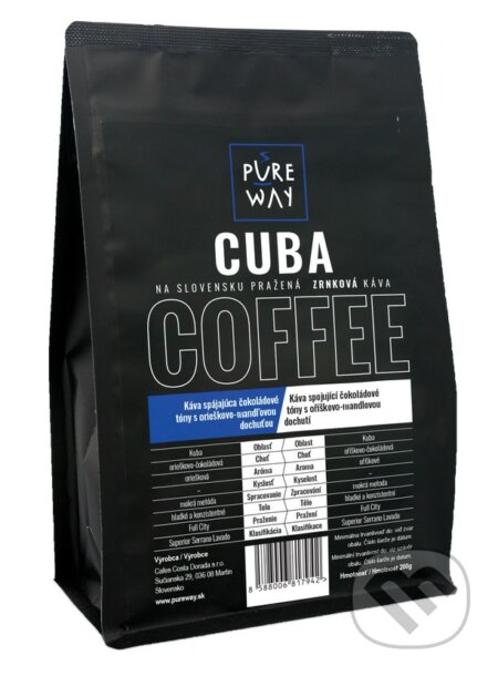 Cuba (Odrodová zrnková káva 200g)