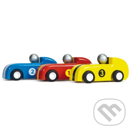 Set 3 pretekárskych autíčok, Le Toy Van, 2020