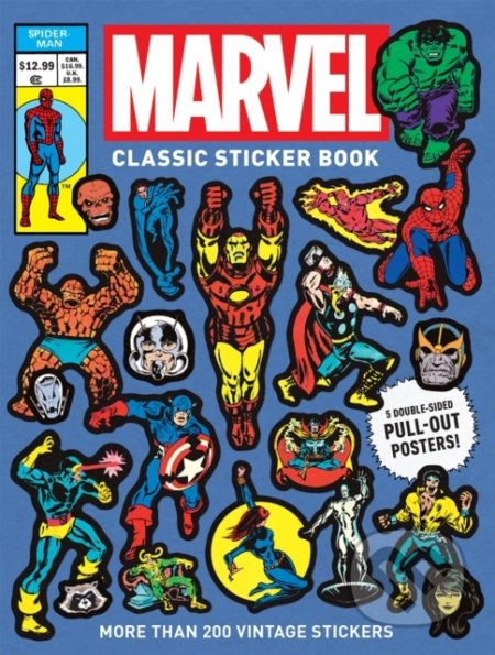 Marvel Classic Sticker Book, Abrams Books for young Readers, 2020