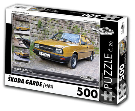Puzzle: ŠKODA GARDE (1983) (KB Barko)