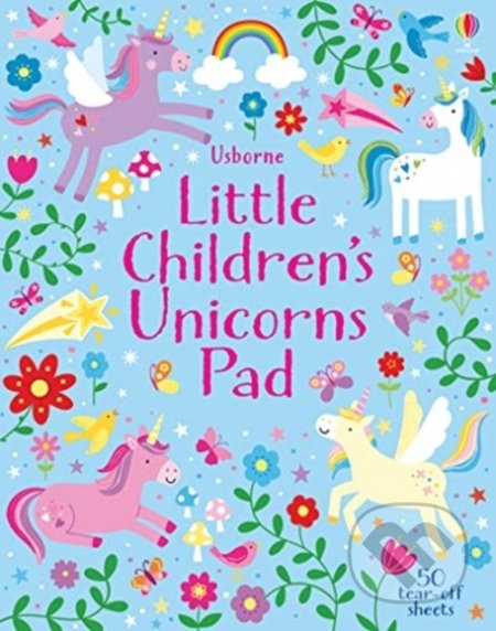 Little Children&#039;s Unicorns Pad - Kirsteen Robson, Usborne, 2020