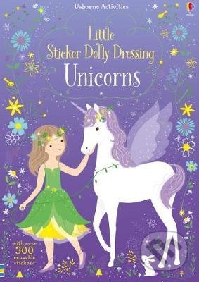 Little Sticker Dolly Dressing: Unicorns - Fiona Watt, Lizzie Mackay (Ilustrátor), Phaidon, 2018