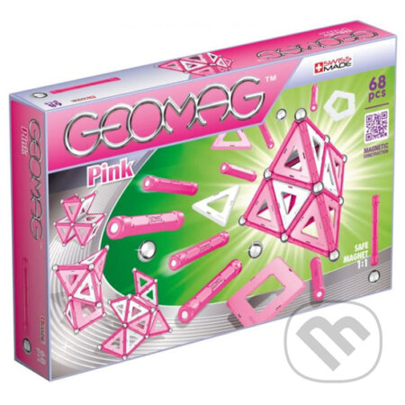 Geomag Pink 68 dílků, Geomag, 2020