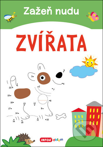 Zažeň nudu - Zvířata - kniha z kategorie Omalovánky