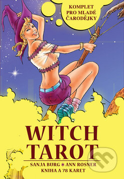 Witch tarot kniha a 78 karet - Sanja Burg, Ann Rosner, Synergie, 2009