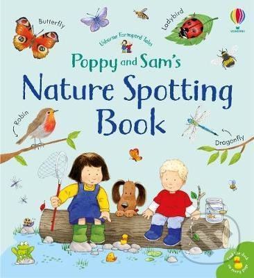 Poppy and Sam&#039;s Nature Spotting Book - Sam Taplin, Simon Taylor-Kielty (ilustrácie), Usborne, 2020