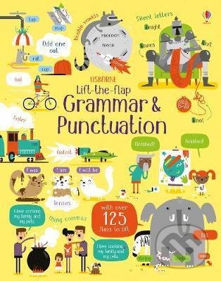 Lift-the-Flap - Grammar and Punctuation - Lara Bryan, Shaw Nielsen (ilustrácie), Usborne, 2020